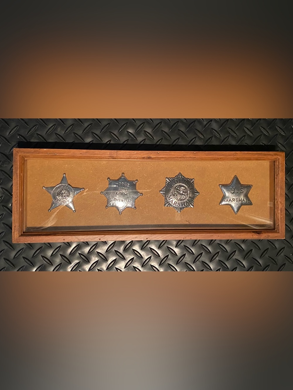 Marshall Silver Tone U.S. Marshal Star Badge